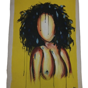 Beauty of African Woman – Original Canvas Art