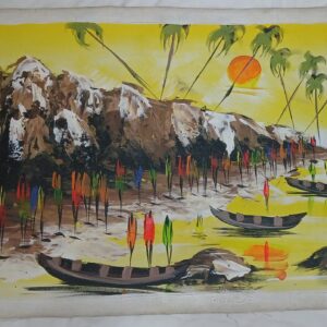 FISHERMEN – Original African Canvas Art