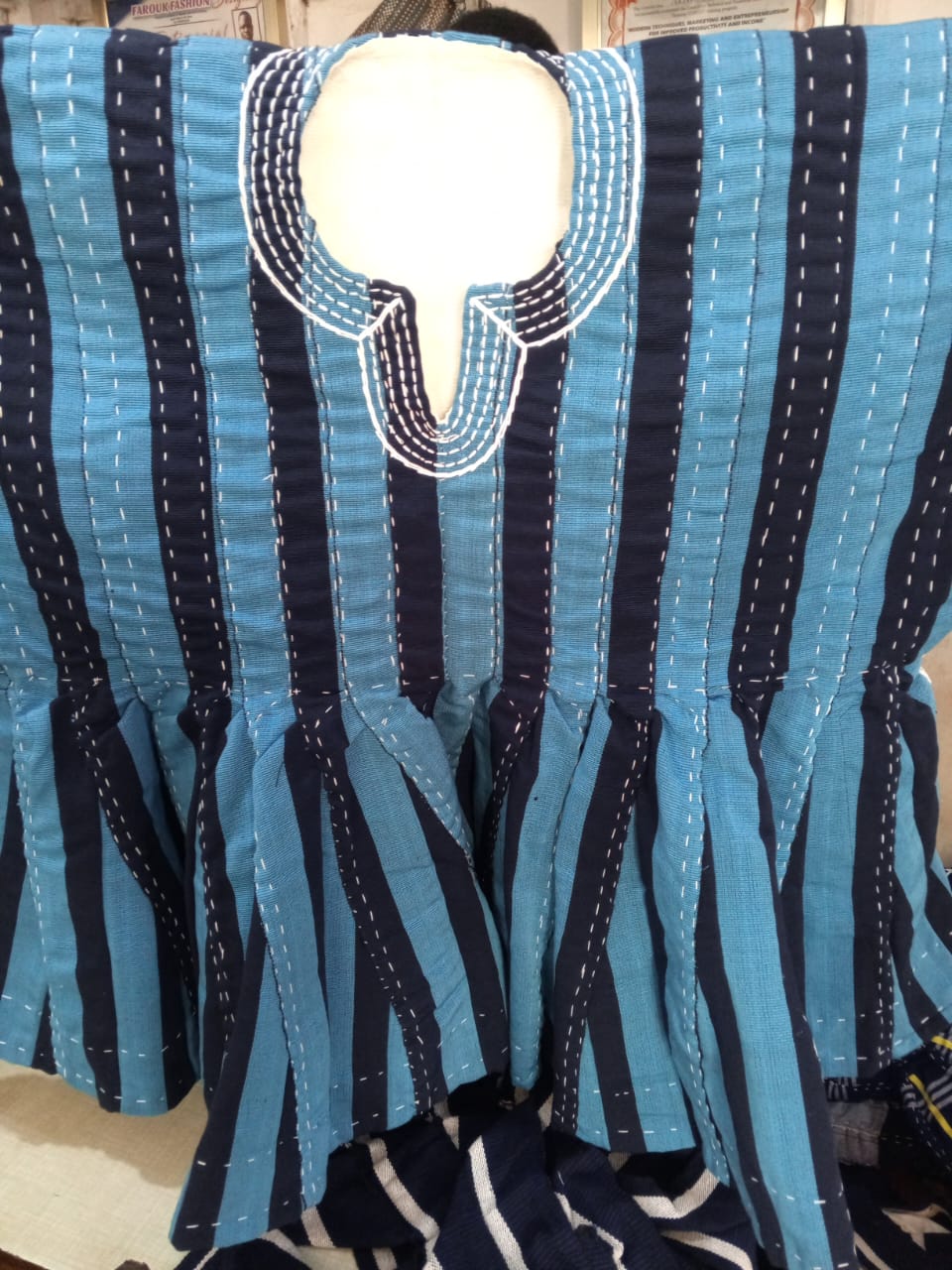 Handwoven Northern Ghanaian Smock (Fugu)